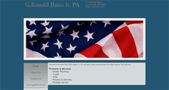 Desktop Screenshot of grbateslaw.com